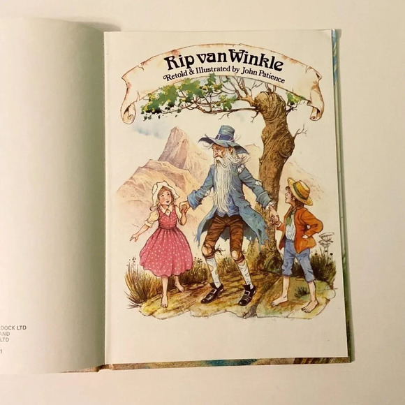 Vintage Rip Van Winkle Peter Haddock John Patience Once Upon a Story Time Series - Picture 8 of 12